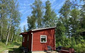 Trevlig Röd liten stuga
